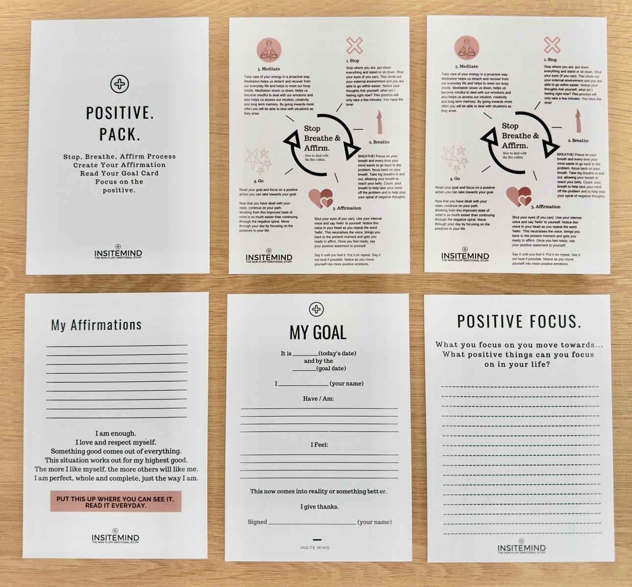 Positive Mindset Planner Bundle