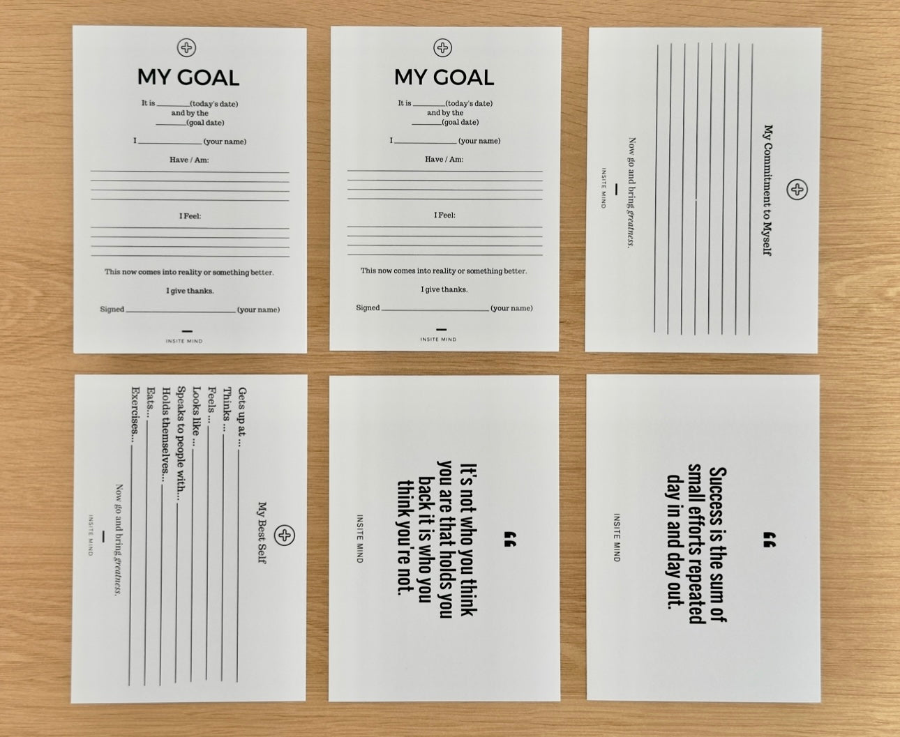 Positive Mindset Planner Bundle